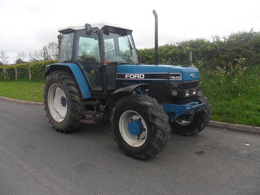 Ford new holland 7840 sle #7